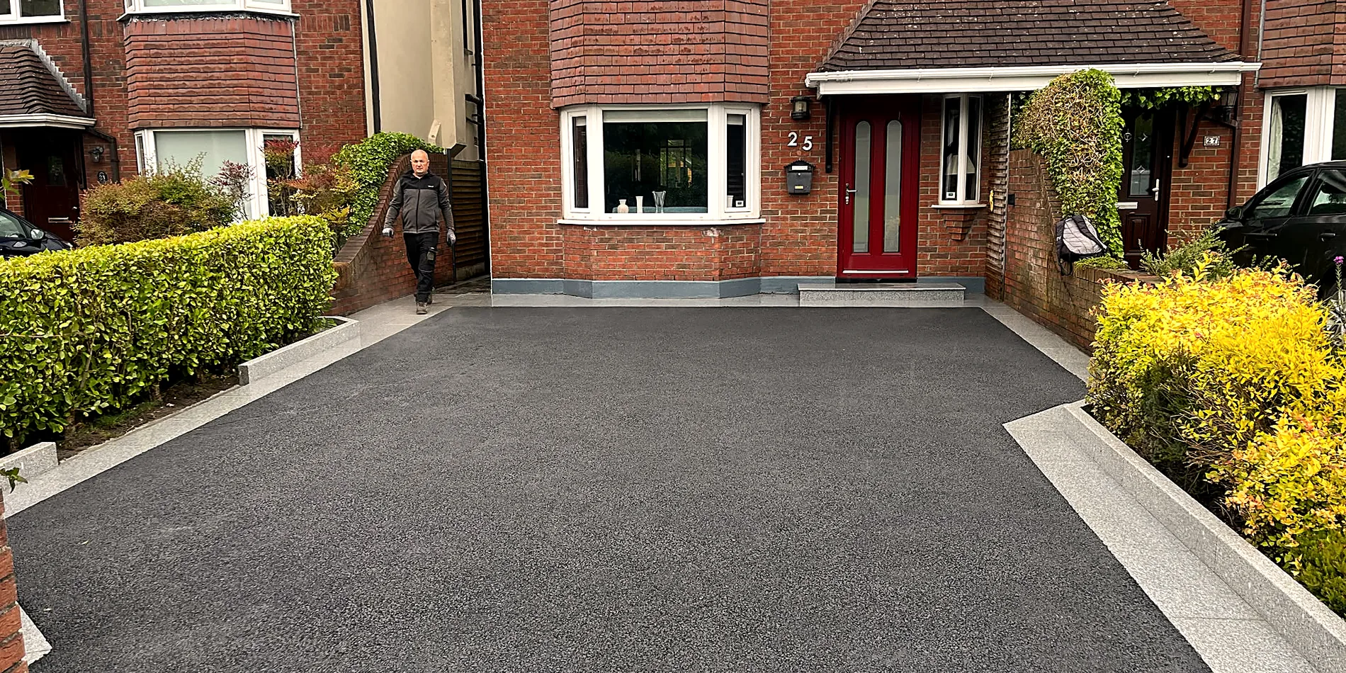 Tarmac Driveway & Granite Edging, Ballinteer