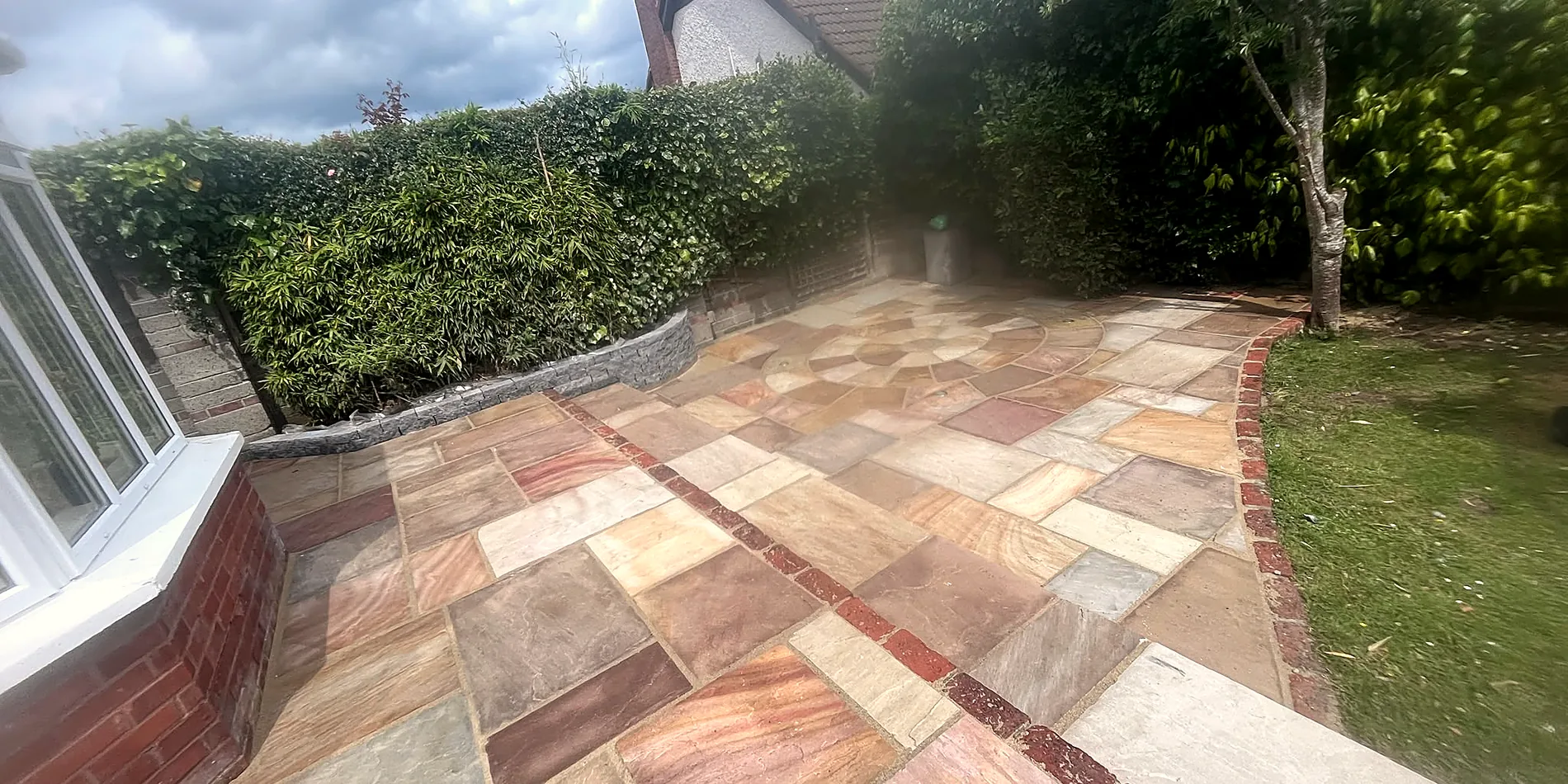 Sandstone Patio Restoration, South Dublin
