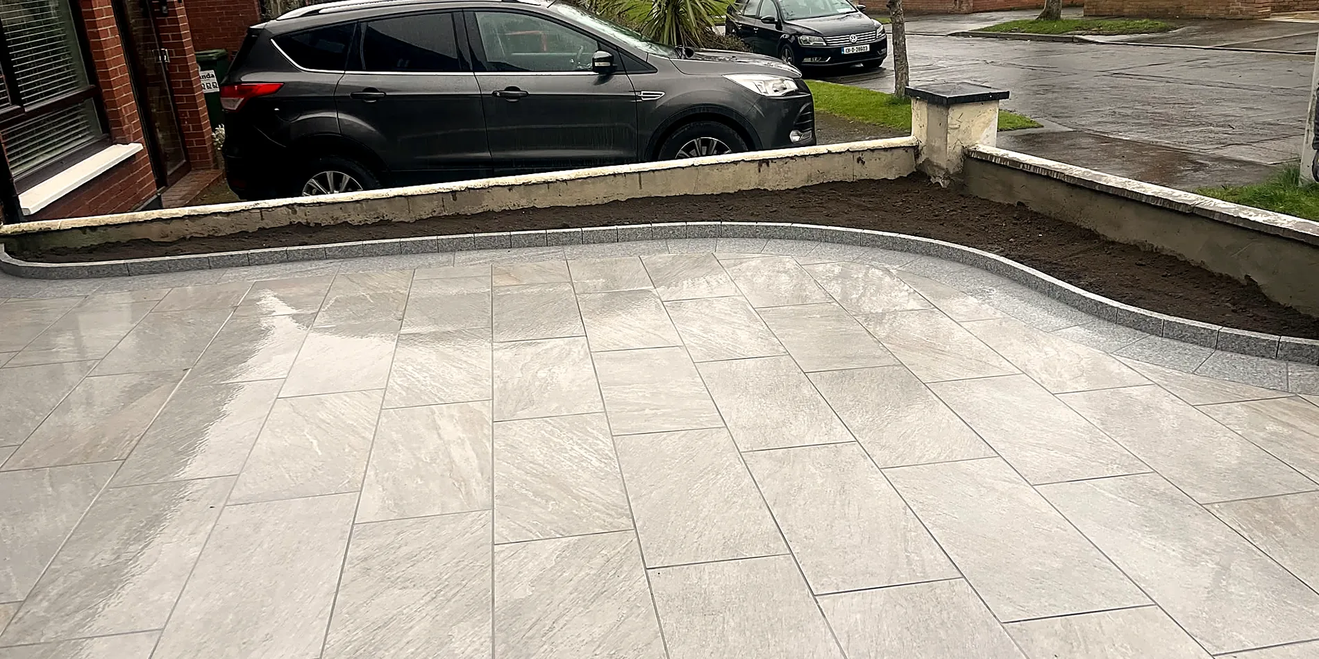 Porcelain Driveway & Granite Setts, Sandyford