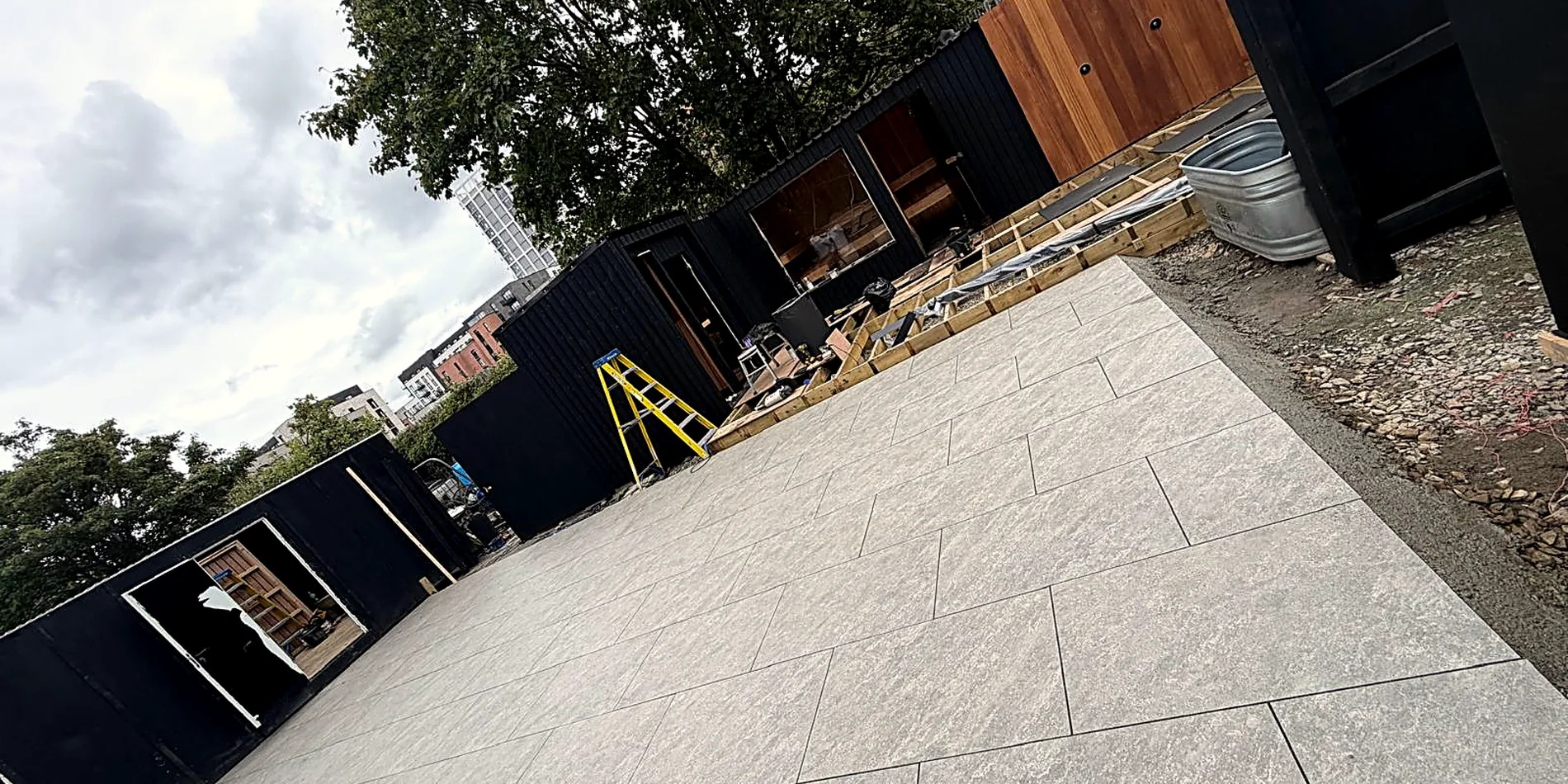 Commercial Porcelain Patio, Sandymount