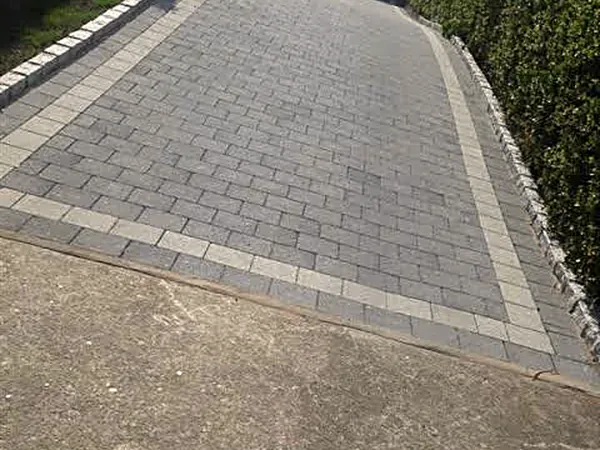 Cobblelock driveway in South Dublin by Dundrum Paving