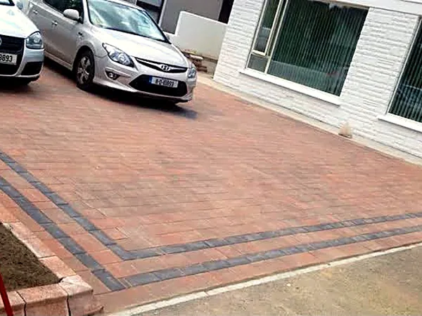 Cobblelock driveway in South Dublin by Dundrum Paving