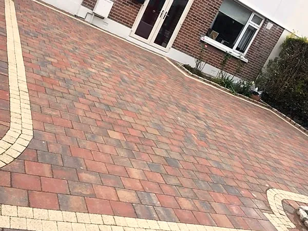 Cobblelock driveway in South Dublin by Dundrum Paving