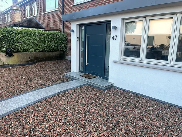Gravel driveway in South Dublin by Dundrum Paving