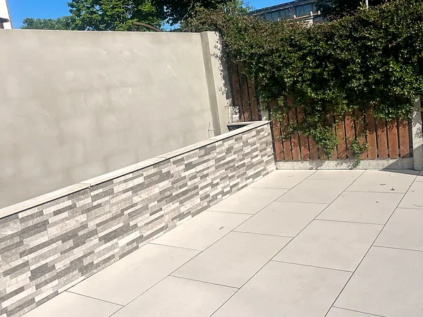 Porcelain paving in South Dublin by Dundrum Paving