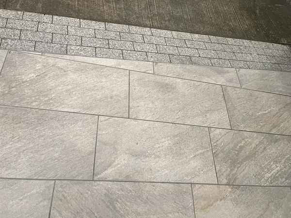 Porcelain paving in South Dublin by Dundrum Paving
