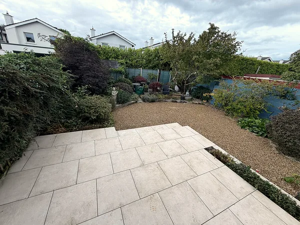 Porcelain paving in South Dublin by Dundrum Paving
