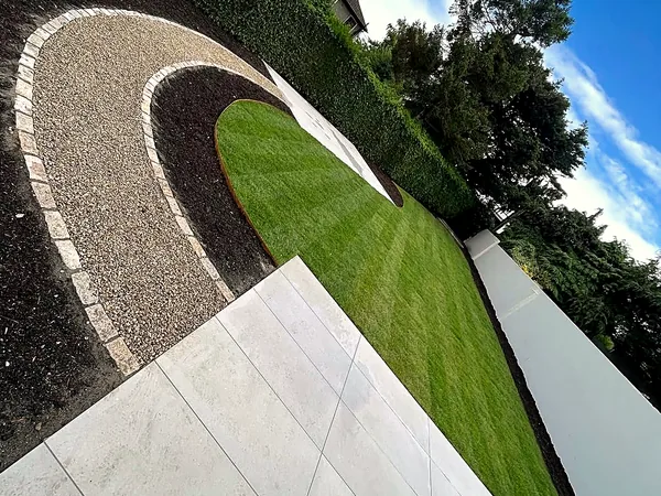 Completed project in South Dublin by Dundrum Paving