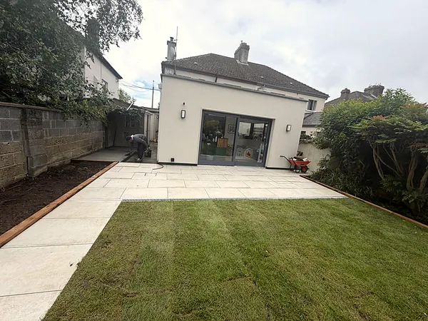 Completed project in South Dublin by Dundrum Paving
