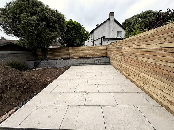 Completed project in South Dublin by Dundrum Paving