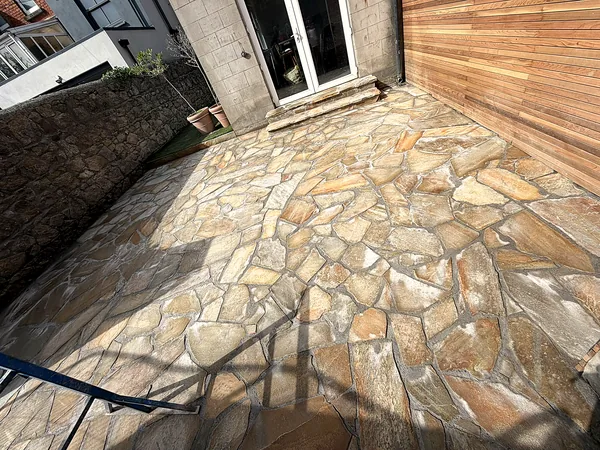 Completed project in South Dublin by Dundrum Paving