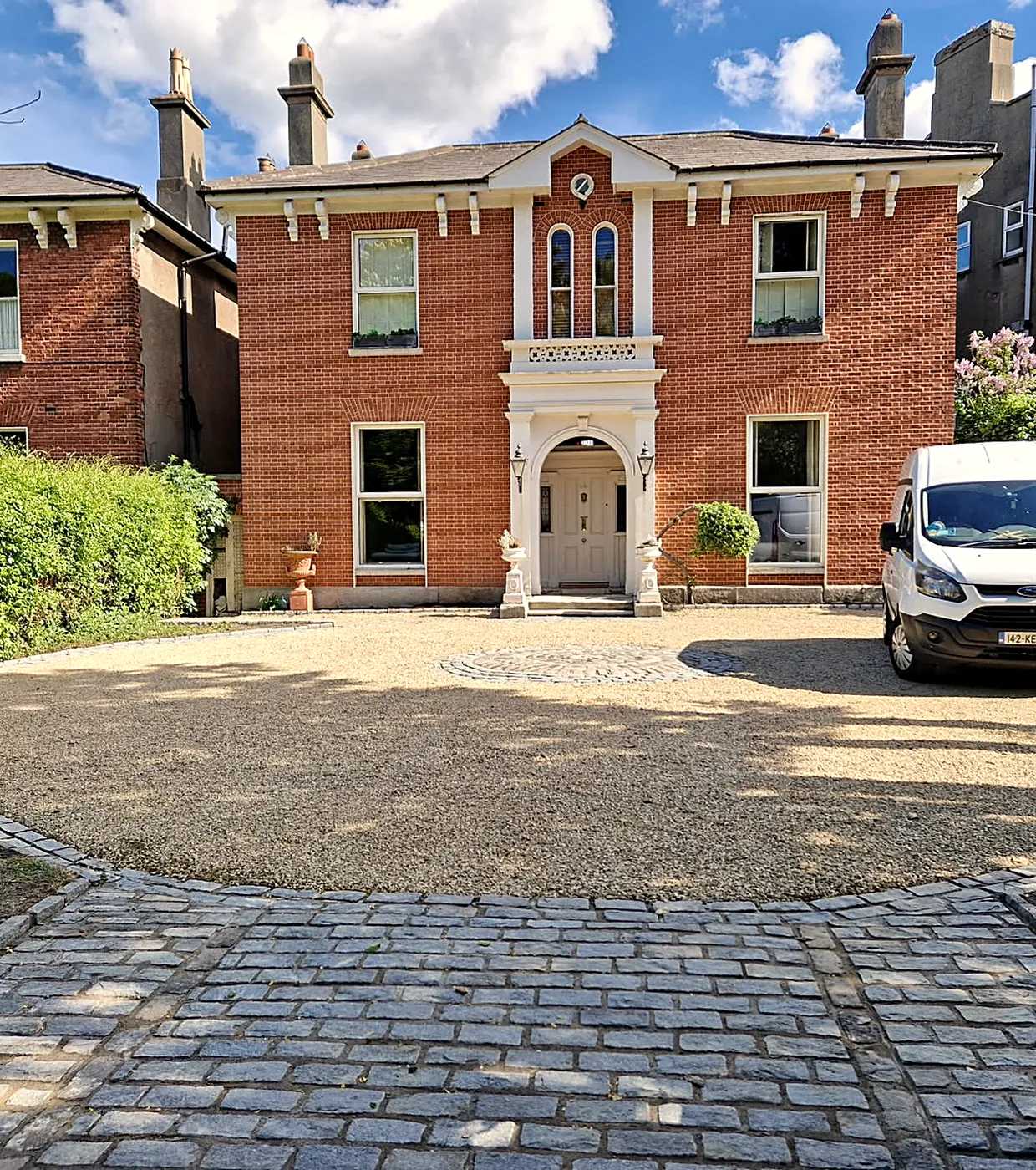 Finished gravel driveway, South Dublin
