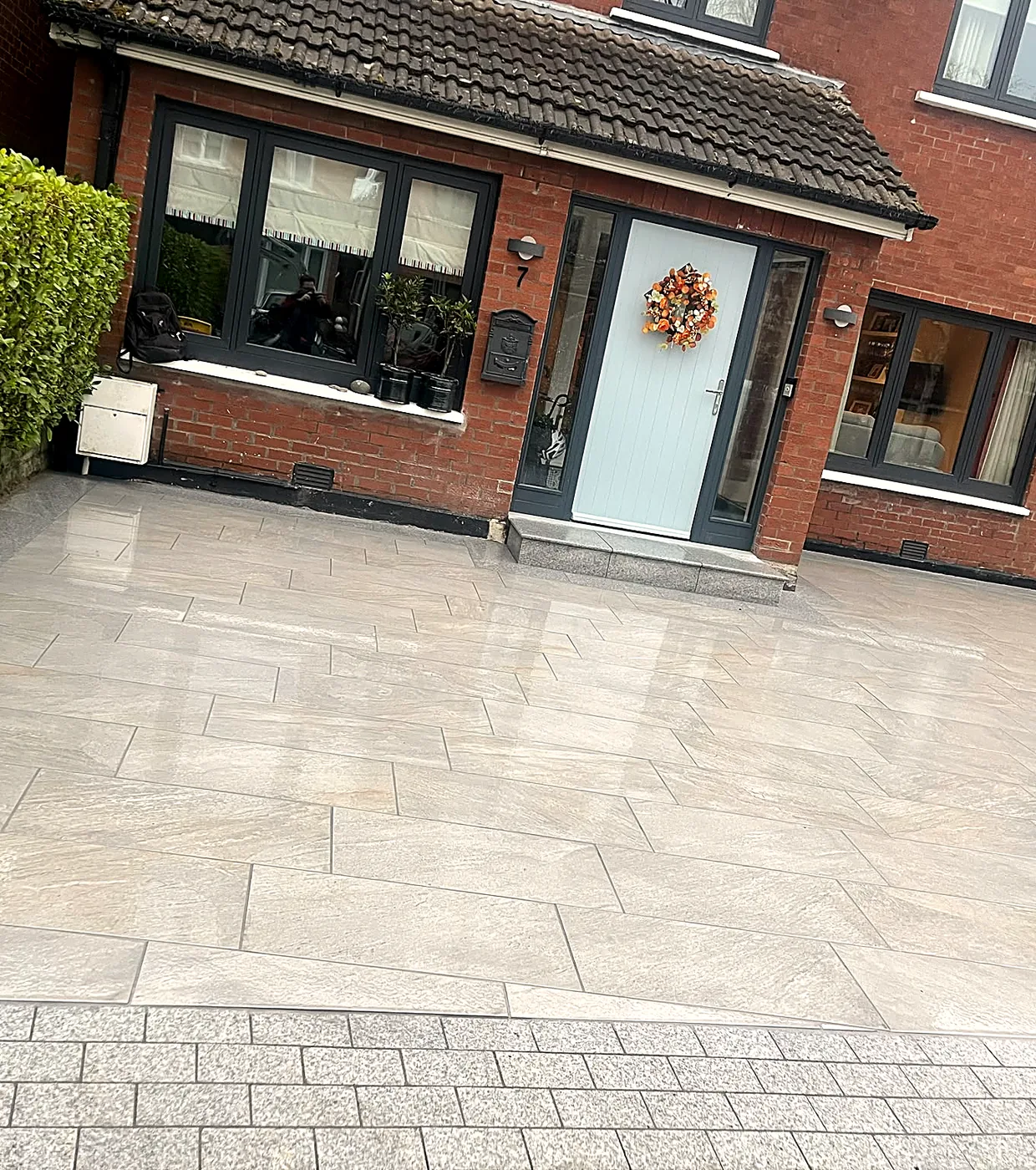 Porcelain driveway, South Dublin
