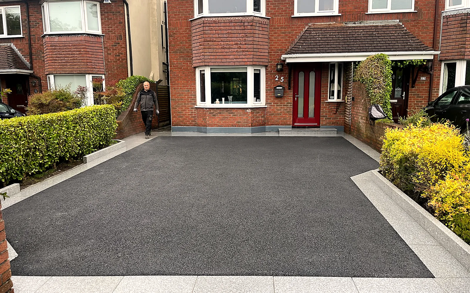 Tarmac Driveway & Granite Edging, Ballinteer - after
