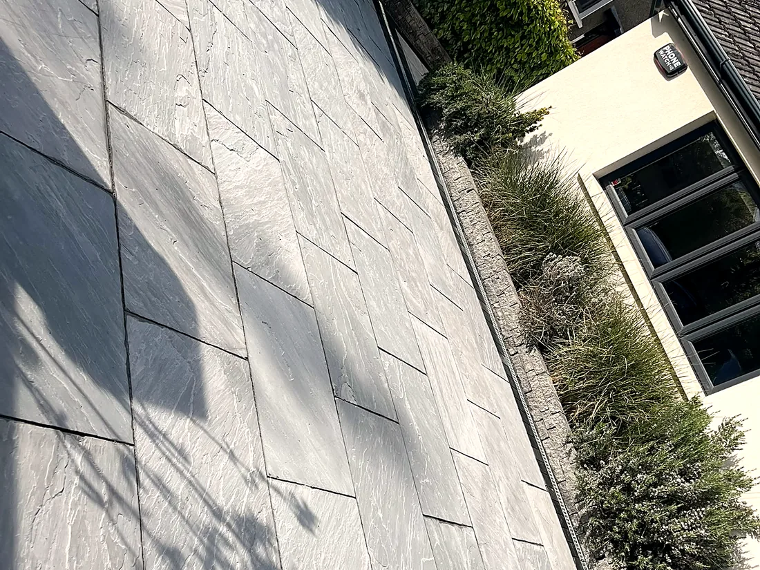 Limestone Driveway & Connemara Walling, Blackrock
