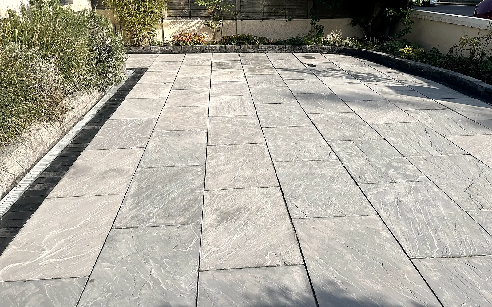 Limestone Driveway & Connemara Walling, Blackrock - after