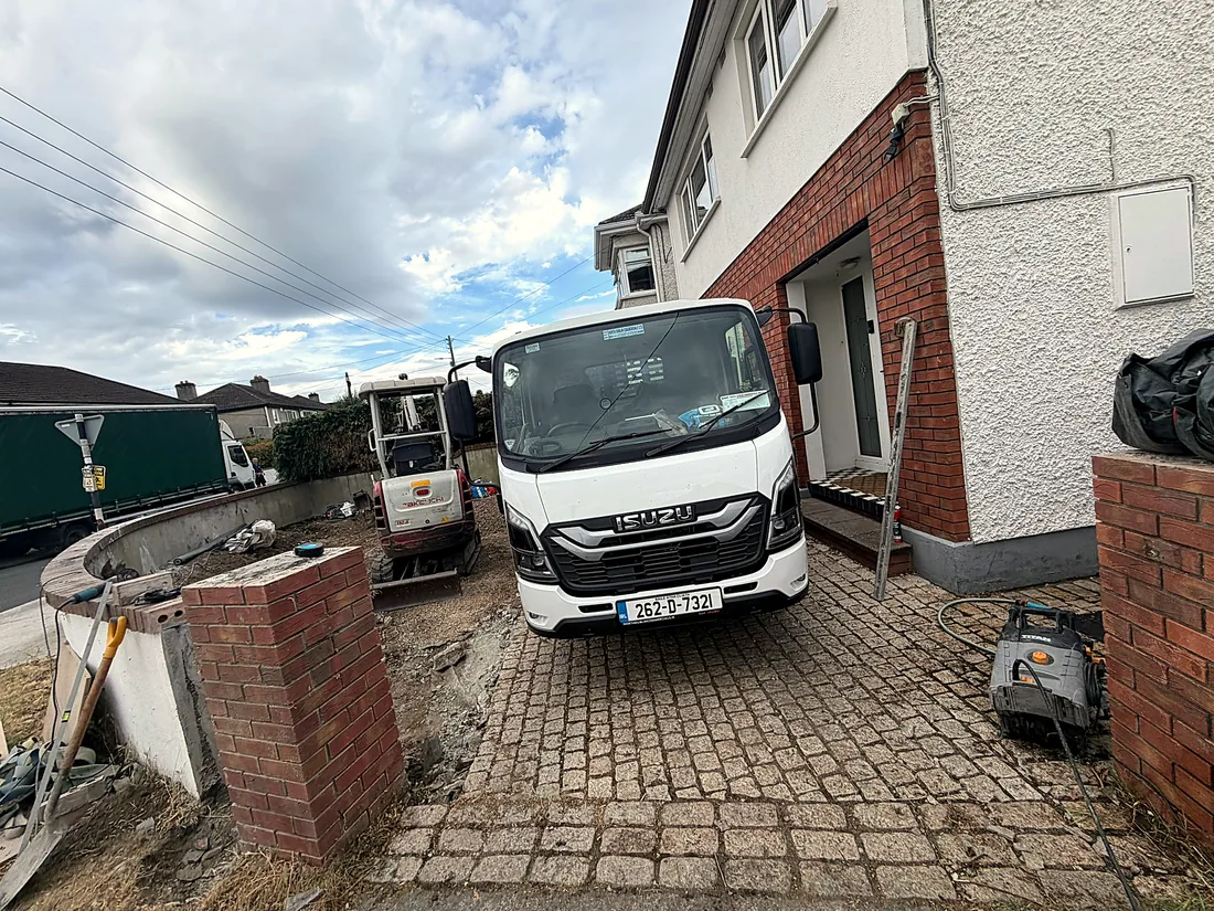 Gravel Driveway & Cobble Apron, Churchtown