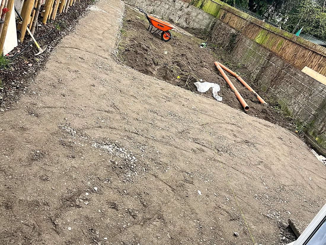 Egyptian Limestone Patio & New Lawn, Clonskeagh