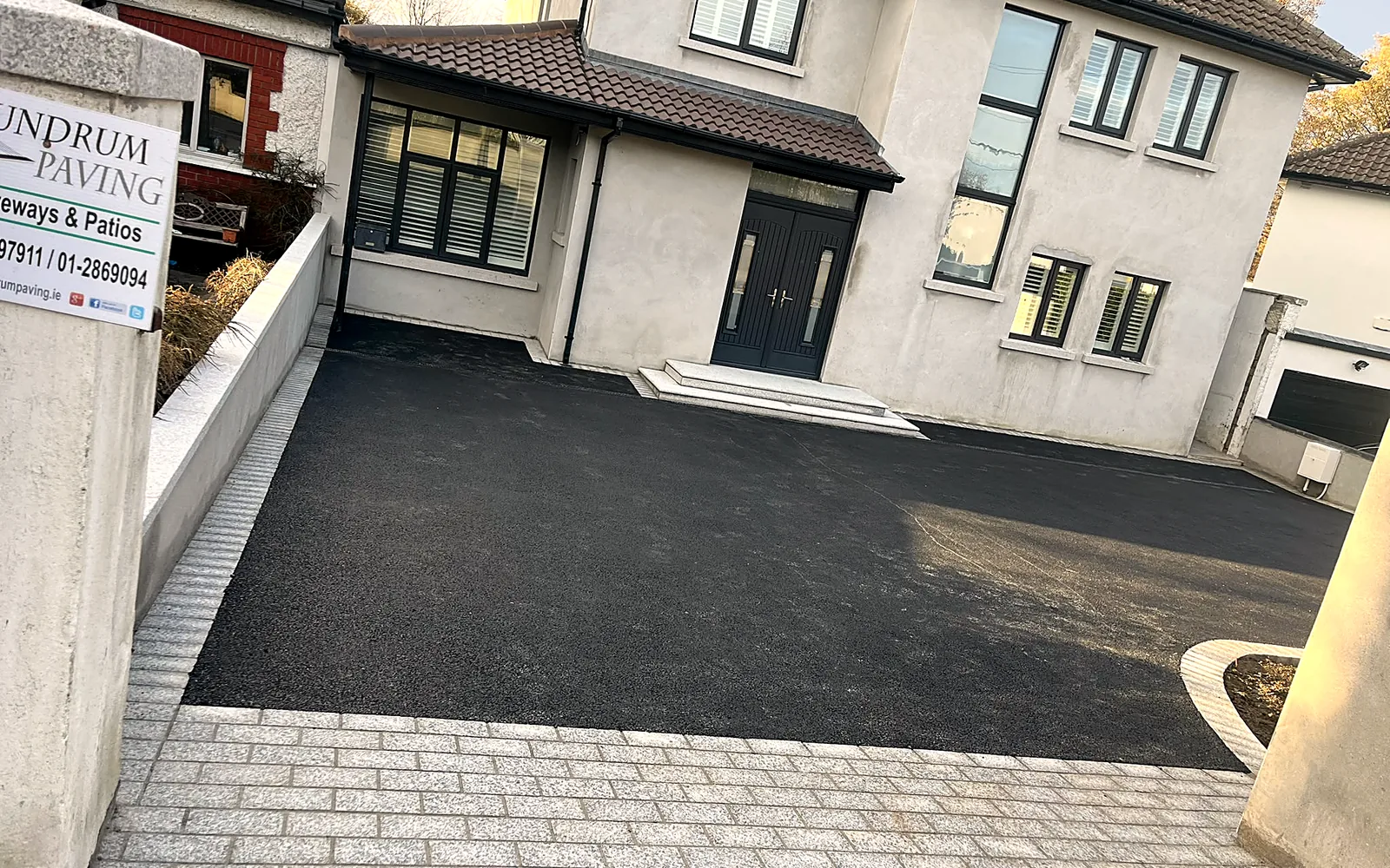 Tarmac & Granite Driveway, Foxrock - after