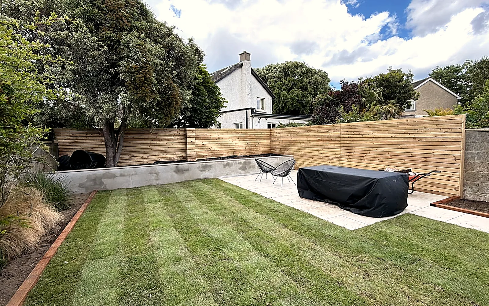 New Lawn, Paving & Fencing, Glenageary - after