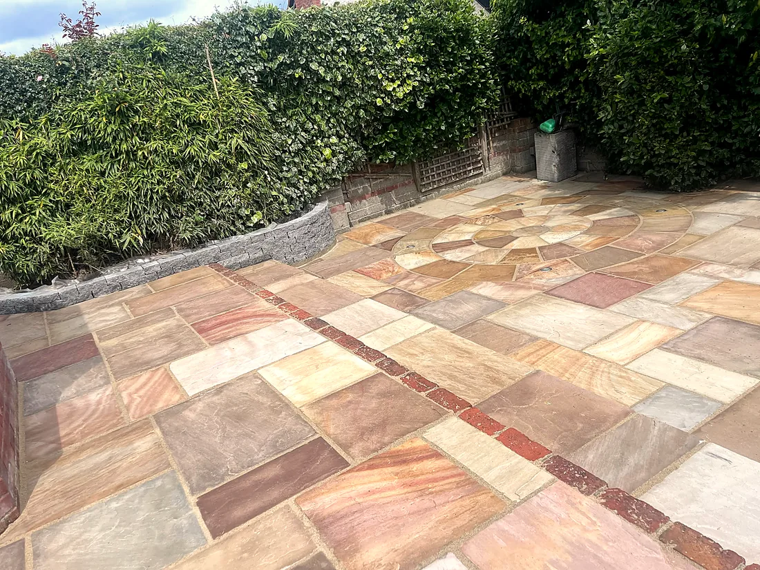 Sandstone Patio Restoration, South Dublin