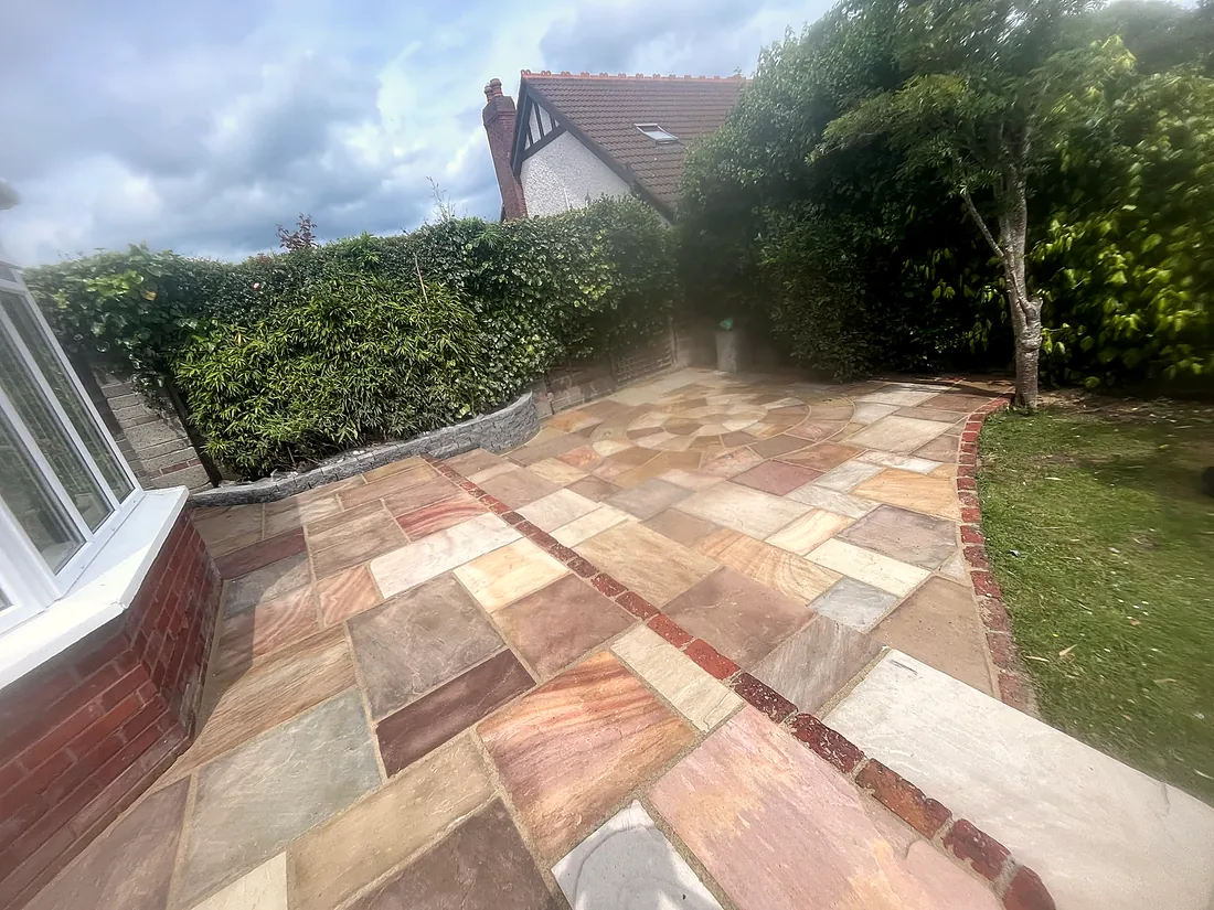 Sandstone Patio Restoration, South Dublin