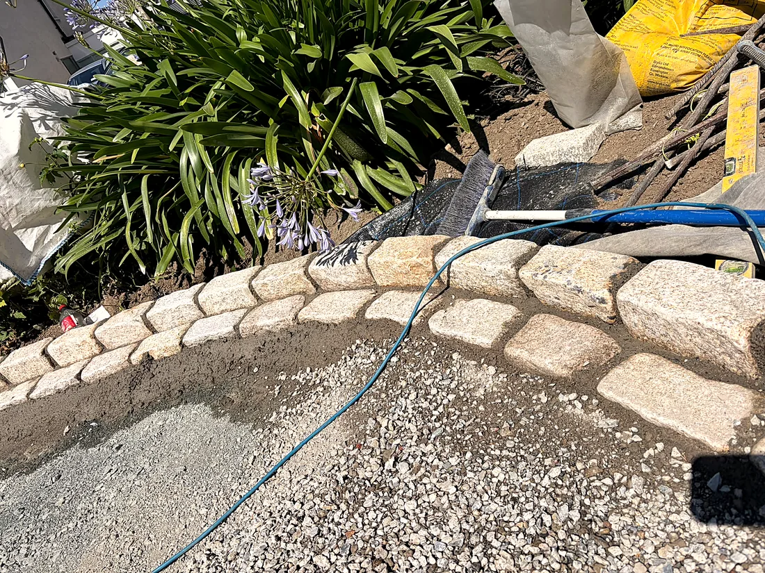 Gravel Driveway & Cobble Apron, Rathfarnham