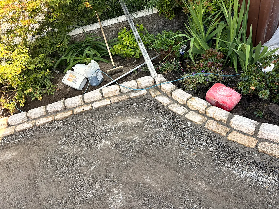 Gravel Driveway & Cobble Apron, Rathfarnham
