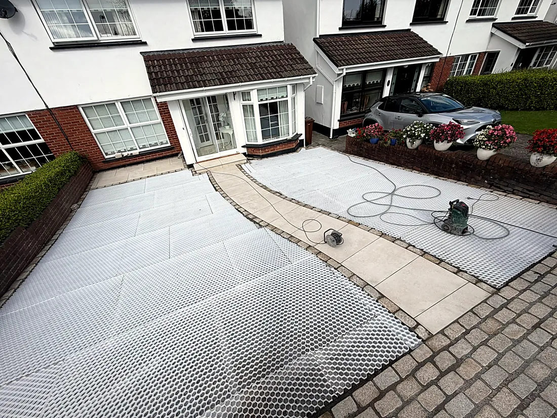Gravel Driveway, Porcelain Path & Step, Rathfarnham