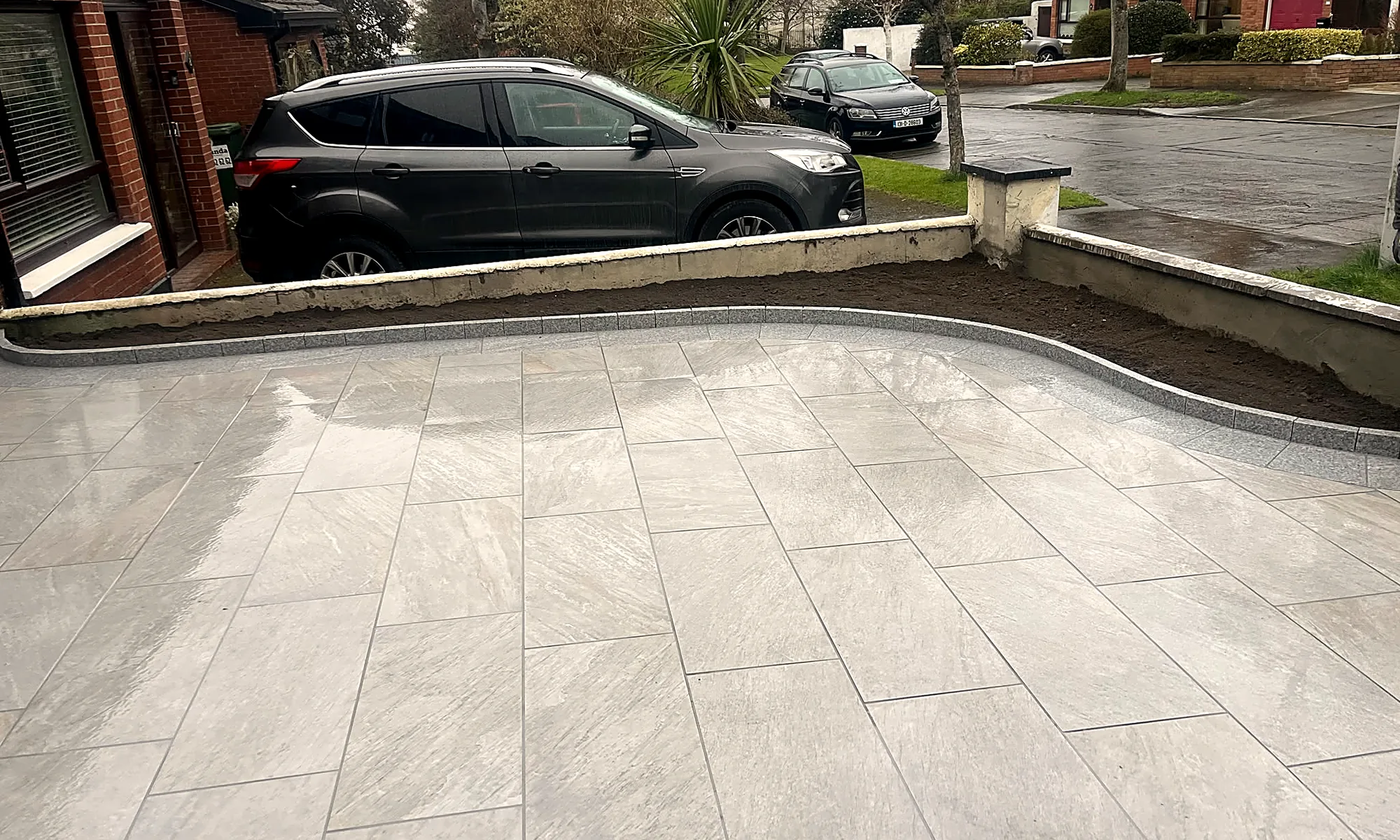 Porcelain Driveway & Granite Setts, Sandyford
