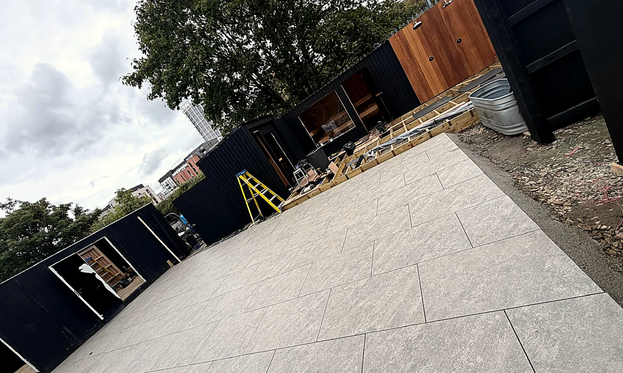 Commercial Porcelain Patio, Sandymount